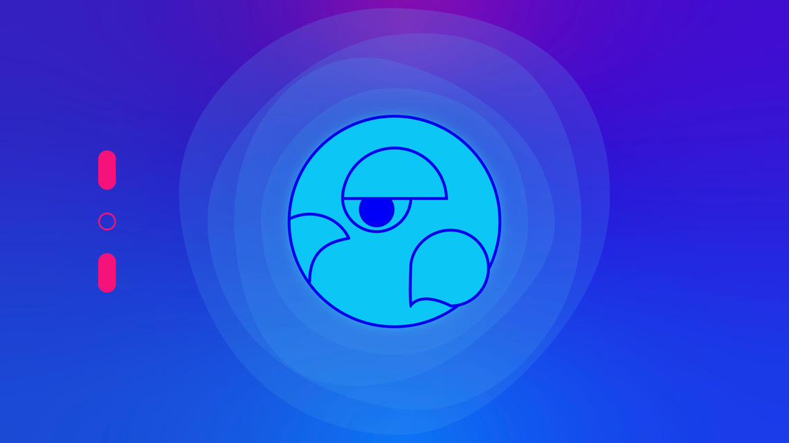 Kin 15 Blue Lunar Eagle (Vision)