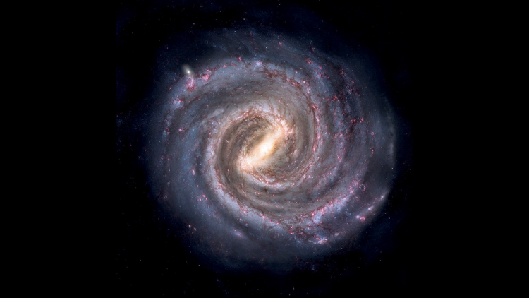 #000 From the center, galactic source